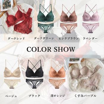 ブラジャー ショーツノンワイヤー 送料無料 即日発送-1