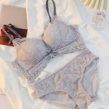 花柄レースブラショーツセクシー 送料無料 即日発送-9