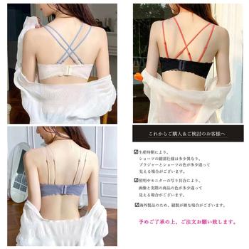 ノンワイヤーブラジャーショーツセット 送料無料 即日発送-9