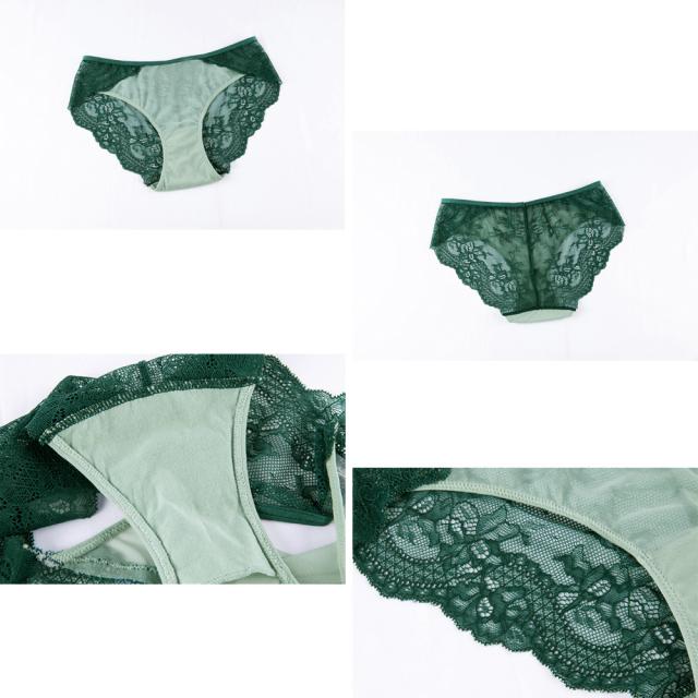 ノンワイヤーブラジャー ショーツ セット 送料無料 即日発送-3