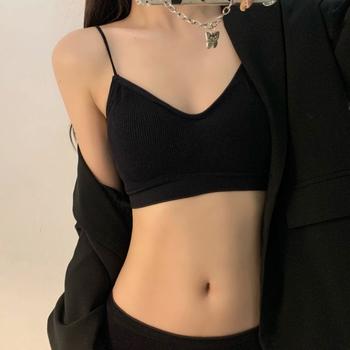 リブ素材 ブラショーツ 2点黒 送料無料 即日発送-8