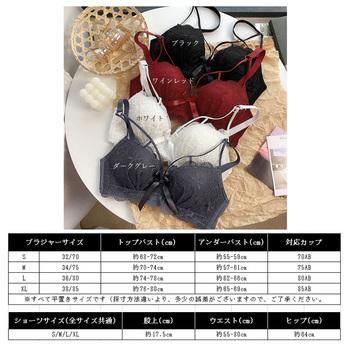 ブラジャーショーツノンワイヤー 送料無料 即日発送-1