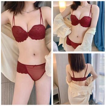 花柄レース ブラジャー レディース ノンワイヤー 送料無料 即日発送-8