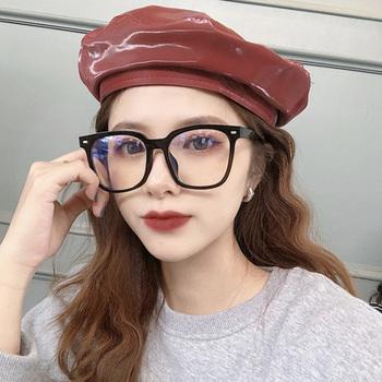 ブルーライトカットメガネ レディース 黒縁 パソコンメガネ 伊達メガネ 送料無料 即日発送-7