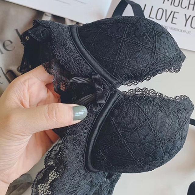 総レース ブラジャー ショーツ セット 送料無料 即日発送-3