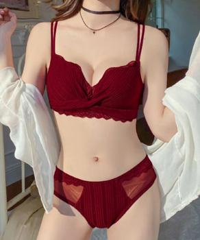 ブラジャー ショーツ セット ノンワイヤー レディース ドレッシークロス 送料無料 即日発送-6