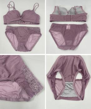 ブラジャー ショーツ セット ノンワイヤー レディース ドレッシークロス 送料無料 即日発送-8