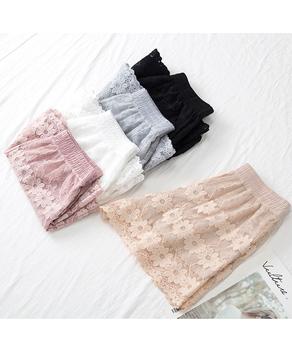 ペチパンツ 3分丈パンツ ショートパンツ 夏 レース レディース 送料無料 即日発送-6