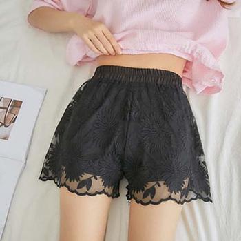 ペチパンツ レース ショートパンツ レディース インナーパンツ 下着 肌着 送料無料 即日発送-12
