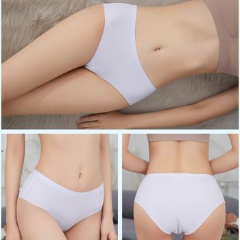 シームレス ショーツ レディース 無縫製 プレーンショーツ 涼感 冷感 送料無料 即日発送-6