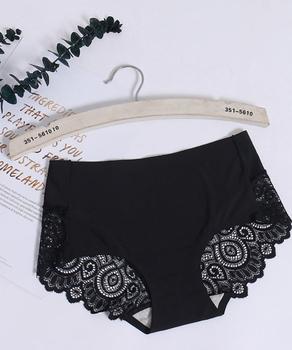 響かない ショーツ レディース バックレース シームレス ショーツ 涼感 冷感 送料無料 即日発送-2