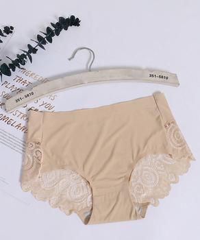 響かない ショーツ レディース バックレース シームレス ショーツ 涼感 冷感 送料無料 即日発送-5