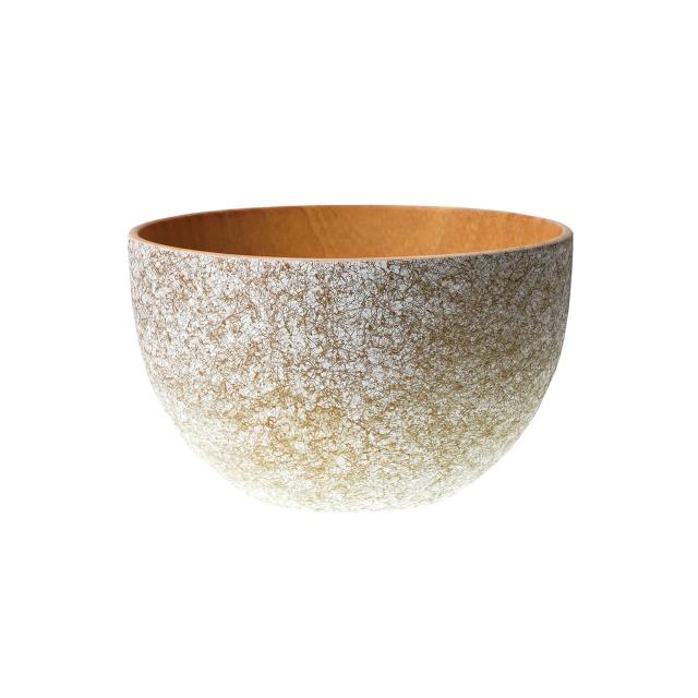 和食器 強化塗装 木製ボウル 中 乱糸ブラック グラデーションブルー いぶし銀 他全6カラー 送料無料-5