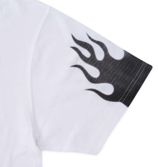 大きいサイズ INDIAN MOTOCYCLE プリント&刺繍鹿の子半袖ポロシャツ 3L 4L 5L 6L 8L ラッピング可 送料無料 即日発送-3