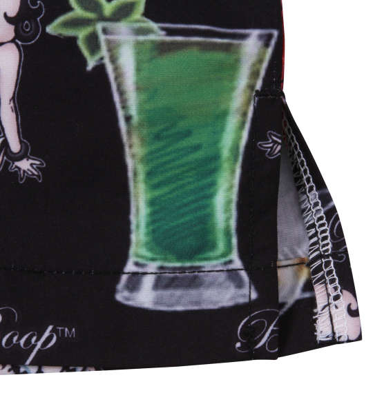 大きいサイズ BETTY BOOP 接触冷感オープンカラー半袖シャツ 3L 4L 5L 6L 8L ラッピング可 送料無料 即日発送-4