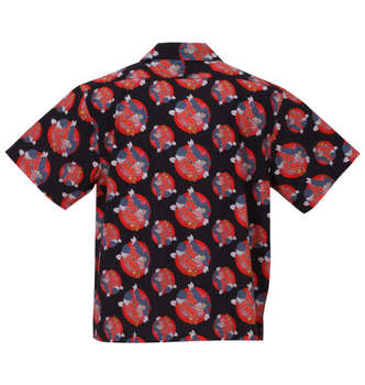 大きいサイズ TOM and JERRY 接触冷感オープンカラー半袖シャツ 3L 4L 5L 6L 8L ラッピング可 送料無料 即日発送-1