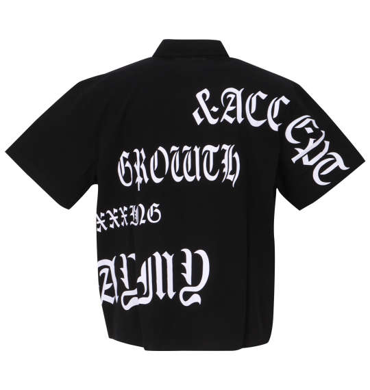 大きいサイズ in the attic ランダムロゴ半袖シャツ 3L 4L 5L 6L ラッピング可 送料無料 即日発送-1