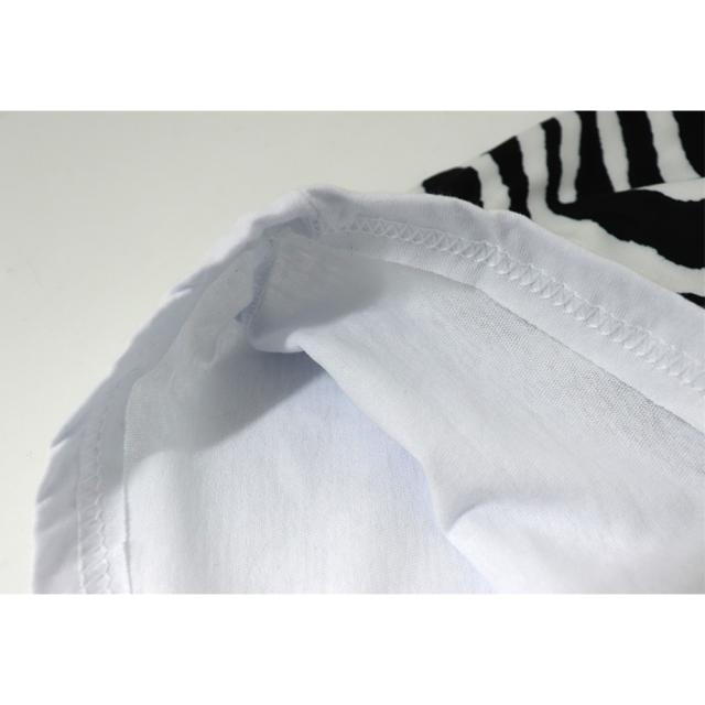 Tシャツ レディース トップス 重ね着風 送料無料 即日発送-5