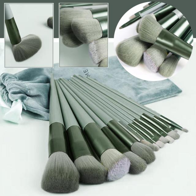 メイクブラシ13本収納ポーチ付き 送料無料 即日発送-8