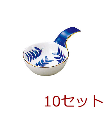 陶器 ミニレンゲ珍味入 春秋 草紋 椿 10セット 送料無料-2