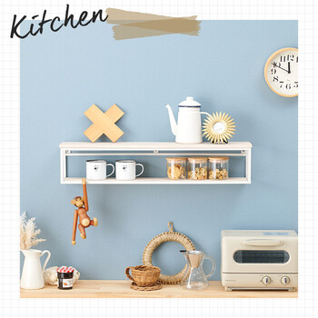 壁掛けラック 幅78 KR 3861BK 送料無料-5