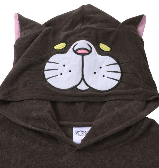 大きいサイズ ANIMORE Mate ポリエステルパイルなりきり半袖Tパーカー 3L 4L 5L 6L 8L MC832102-76607 ラッピング可 送料無料 即日発送-4