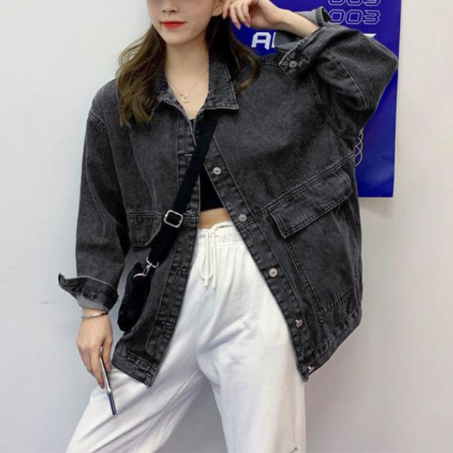 デニムジャケット レディース Gジャン 送料無料 即日発送-7