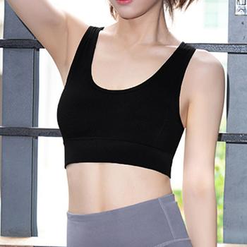 ヨガブラノンワイヤー スポーツブラ通気性 送料無料 即日発送-6