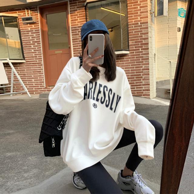 BF風トレーナー 体型カバー スウェット 送料無料 即日発送-6