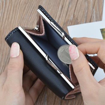 二つ折り財布 折り畳み財布 レディース ミニウォレット 送料無料 即日発送-9