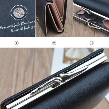 二つ折り財布 折り畳み財布 レディース ミニウォレット 送料無料 即日発送-2