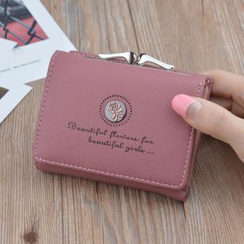 二つ折り財布 折り畳み財布 レディース ミニウォレット 送料無料 即日発送-5