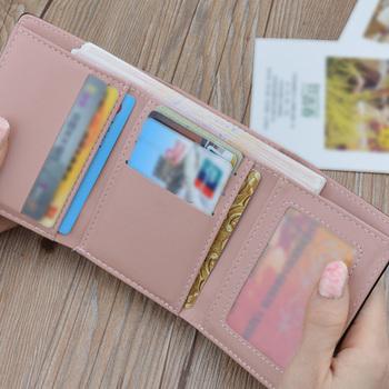 二つ折り財布 折り畳み財布 レディース ミニウォレット 送料無料 即日発送-7