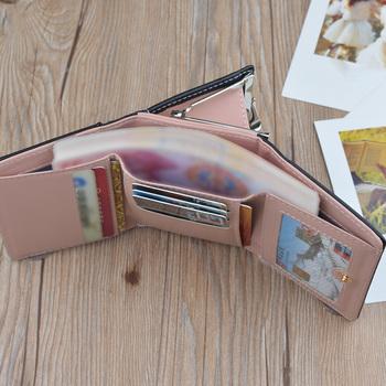 二つ折り財布 折り畳み財布 レディース ミニウォレット 送料無料 即日発送-8