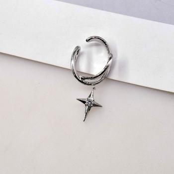 イヤーカフイヤークリップシルバー 送料無料 即日発送-3