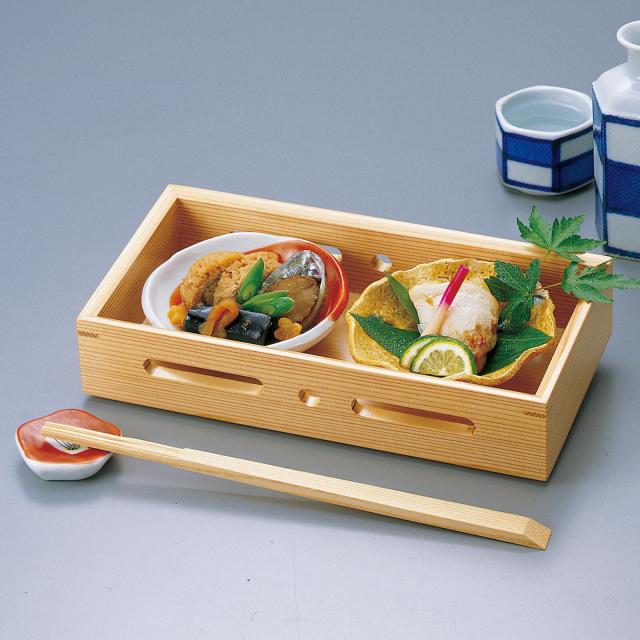 和食器 木曽杉 京彩料理箱 送料無料-1