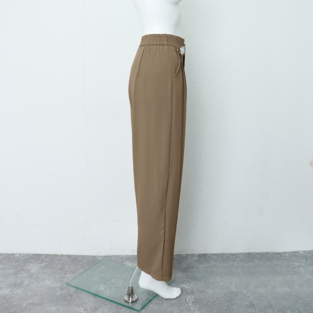 ワイドパンツ アシンメトリー 英字ロゴ 送料無料 即日発送-7