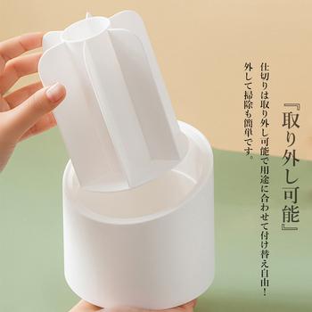 メイクブラシケース 360度回転式 透明 送料無料 即日発送-6