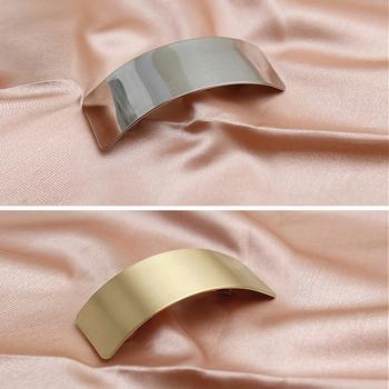 メタルバレッタ 大きめ ヘアクリップ 送料無料 即日発送-3