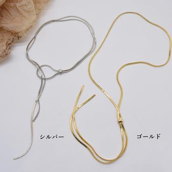 ロングネックレス レディース ラリエット　ラリエットネックレス 送料無料 即日発送-1