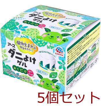 アース ダニよけゲル 消臭プラス ハーブの香り 110g 5個セット 送料無料-4