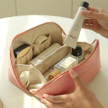 PUメイクボックス 大容量 コスメポーチ SK18335043-9890 送料無料 即日発送-5