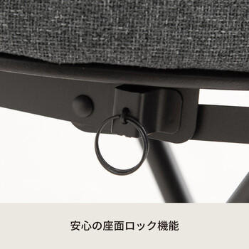クラシカルチェア イス 北欧風 折り畳み クッション 背もたれ 完成品 椅子 パイプイス 送料無料-5