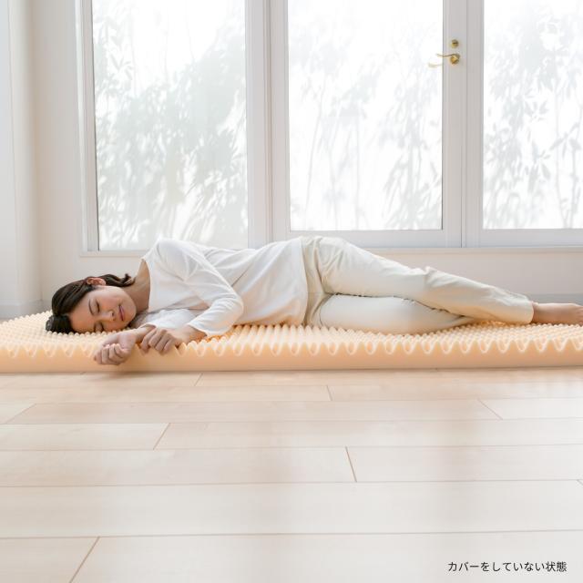 上質の眠り 点で支える高反発ウレタンマットレス シングル 厚さ8cm 日本製 約97X195X8cm 送料無料-9