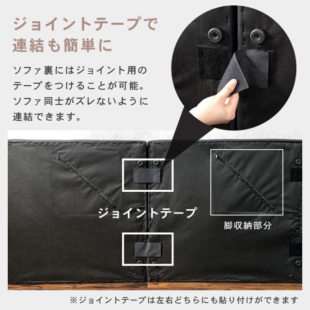 ソファー ソファLSF 4440BK 送料無料-6