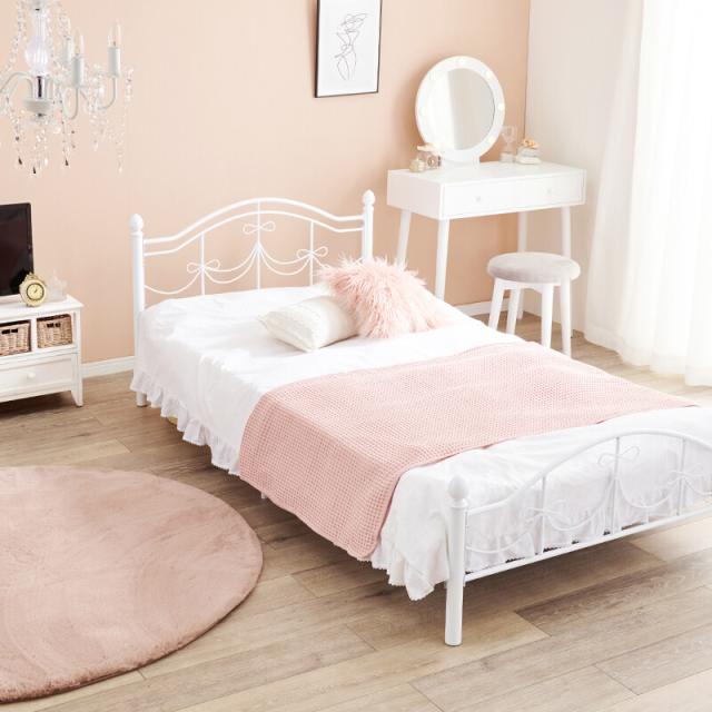 シングルベッドKH 3099S WH 送料無料-6