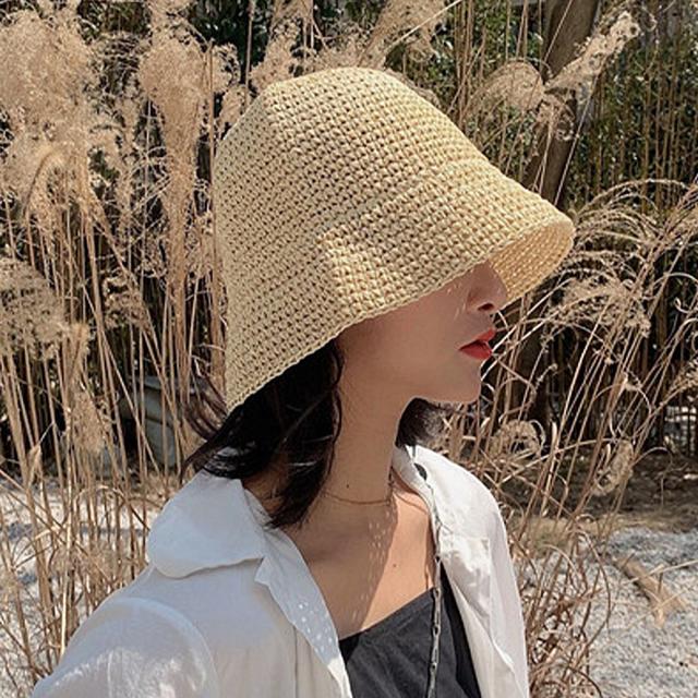 ハット ペーパー帽子 春夏 紫外線対策 送料無料 即日発送-5