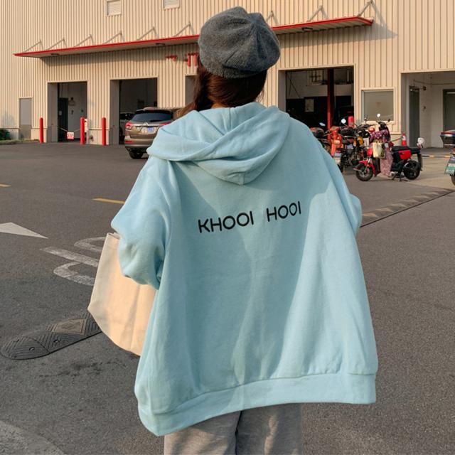 ジップアップパーカーレディーススウェット SK18950625-0717 送料無料 即日発送-7