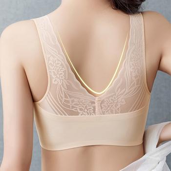 ナイトブラ フロントホック 美胸ヨガブラ 送料無料 即日発送-7