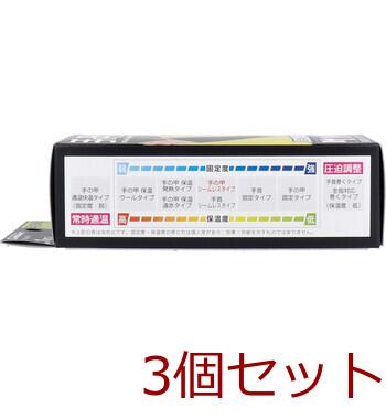 ケアガード 手の甲シームレスタイプ フリーサイズ 1枚入 3セット 送料無料-3